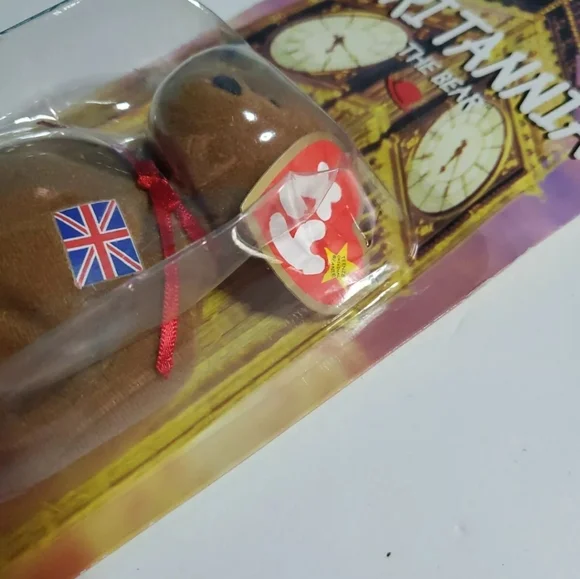 Collectible TY Bear Brittania Printed with Errors - Picture 5 of 9
